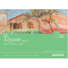 Склейка для пастели Gamma Tiziano 160 гр 15 листов 22.5х32.5 bianco